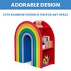 Delta Children Rainbow Bookcase – Greenguard Gold Certified, Multi