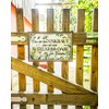 Weatherproof, Sturdy Garden Sign for Outdoor Use - Notice Sign: