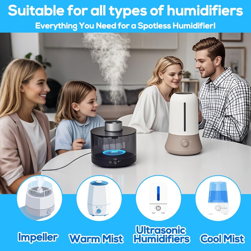 XANGNIER Humidifier Cleaner Brush Kits,8Pcs Humidifier Cleaning Brushes Tools Accessories