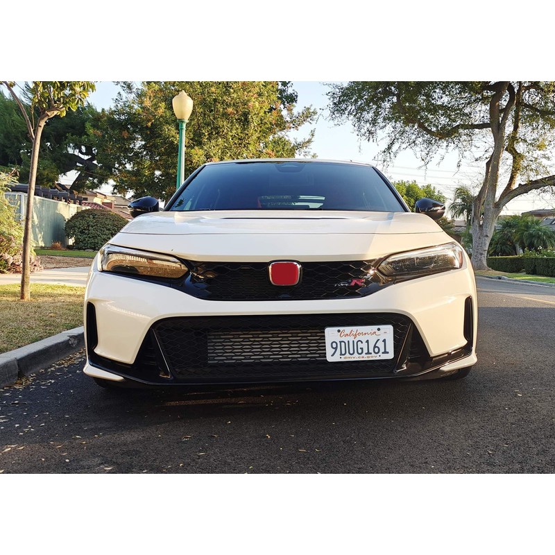 iJDMTOY No Drill Front Grille Mesh Mount License Plate Relocator