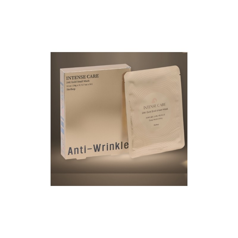 웰픽 Snail Low-Irritation Gentle Facial Mask Sheet Pack for Skin