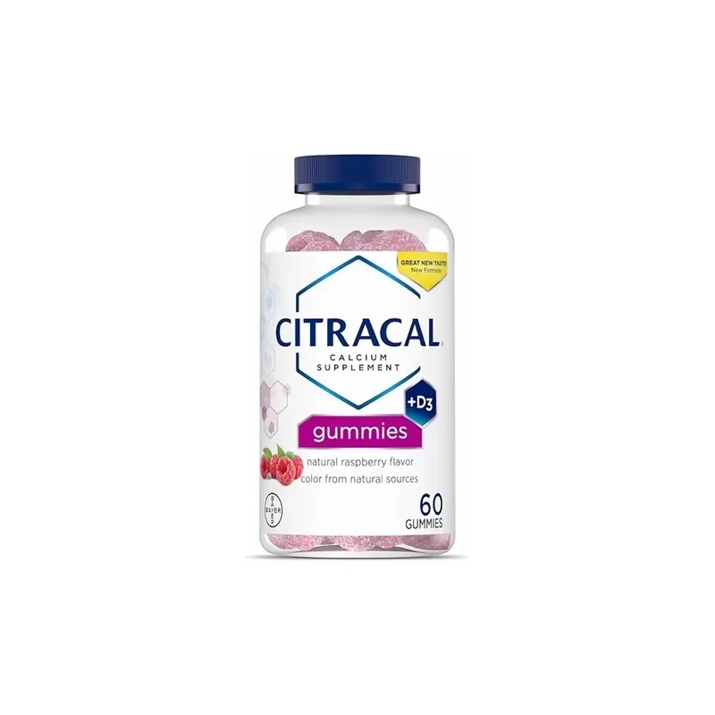 Citracal Calcio Vitamina Gomitas Frambuesa