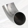 X AUTOHAUX 2pcs OD 2.25 Inch 90 Degree 1.5mm Thickness