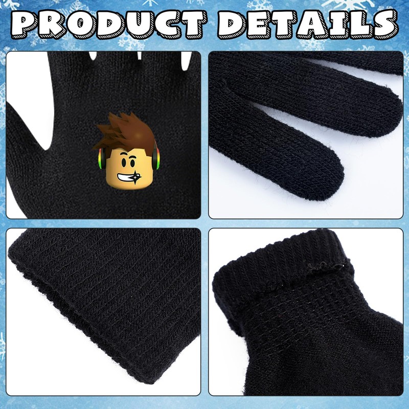 Ubephant Roblx Guanti Invernali Roblx Gloves, Guanti Invernali per Autunno