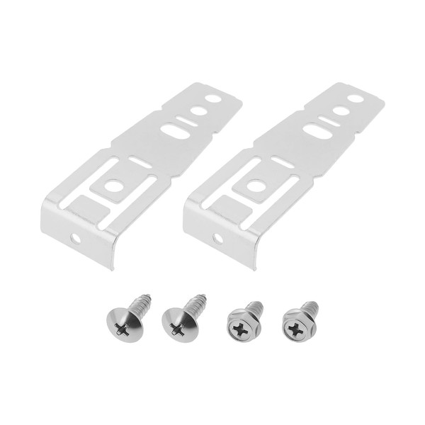 SING F LTD 2pcs Dishwasher Countertop Mounting Bracket with 4