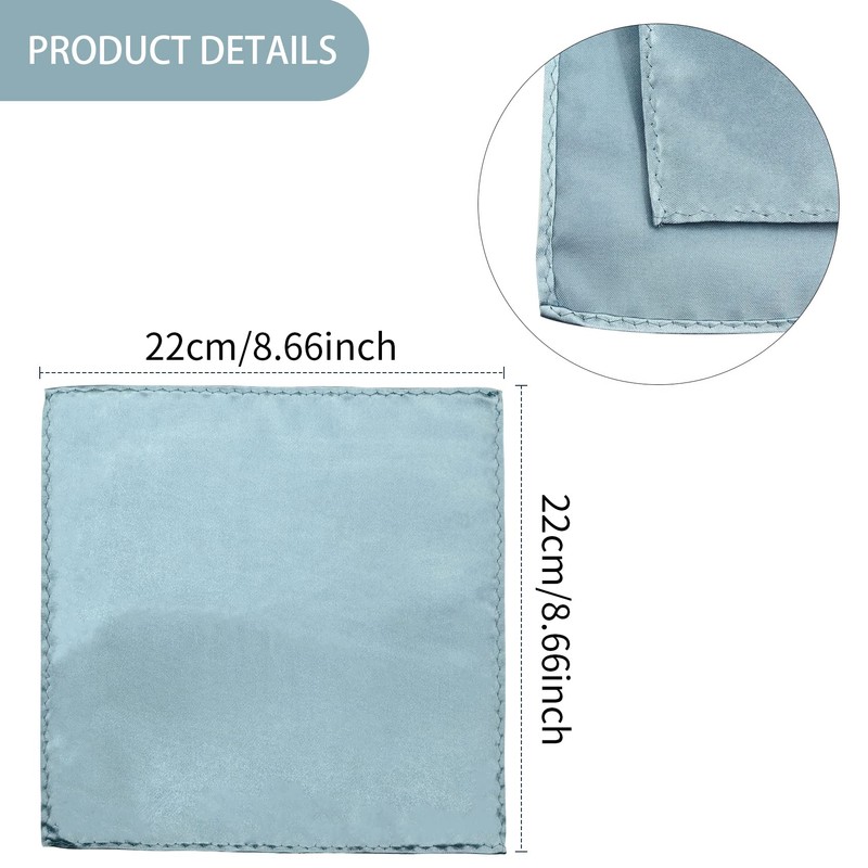 AUSUAYA Men's Bow Tie with Pocket Square Set, Bow Tie