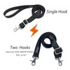 Adjustable Bimini Boat Top Straps,Single Hooks Marine Awning Webbing Straps,with
