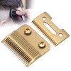 Hair Trimmer Replacement Blades Stainless Steel 2 Holes Clipper Blades
