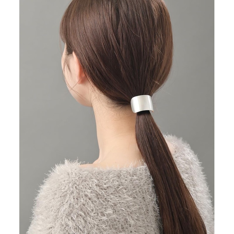 VINGTAINE H7205-S-S- Curved Plate, Hair Cuff, Matte, Hair Hook, Easy