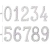 TripDock 4 Inch House Numbers for Outside-Rustproof Cast Iron Metal
