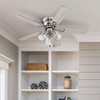 Portage Bay 51437 Renton Ceiling Fan, 42, Brushed Nickel
