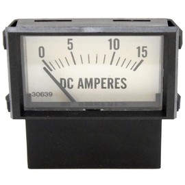 15 Amp Meter for Battery Chargers, Snap-in Mount (PR18-15)