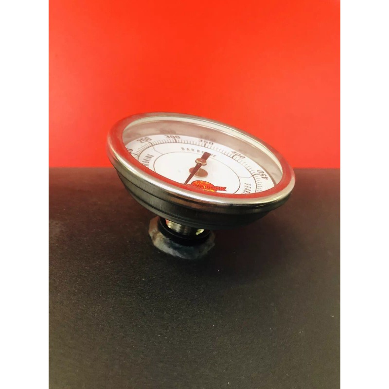 LavaLock® 3" Adjustable gas charcoal smoker pit grill BBQ thermometer