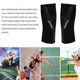 Gedourain Elbow Support Nylon Elbow Support for Performance Sports Badminton (M)