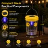 Solar Outdoor Wasp Trap for Garden – Reusable Hanging Insect