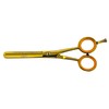 Kit De Tijeras Para Estilista/Barber/Peluquero 5.5" Aashta (dorado)