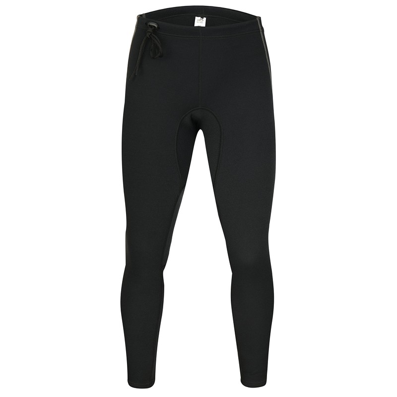 Lemorecn Wetsuits Pants 1.5mm Neoprene Winter Swimming Canoeing Pants(CA1011BLACK-M)