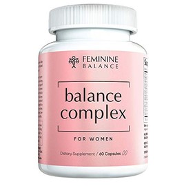 Balance Complex 17-in-1 Vaginal Health 100 Billion Probiotics for Women pH Balance with Cranberry & D-Mannose | Promote Urinary Tract Health for Vagin