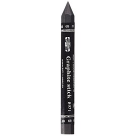 KOH-I-NOOR Progresso 6B Jumbo Woodless Graphite Pencil - Pack of 12