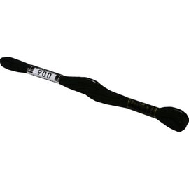 No. 25 / 8m Orimupasu made embroidery yarn skein 6 input COL.900