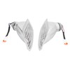 Pair Front Turn Signal Light Plastic 204360F Fit for Piaggio
