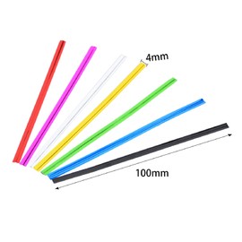 DGTANGYIN DGTANGYIN 700 Pcs 4" Metallic Twist Ties, 7 Colors for Bakery Ties, Candy Bags, Coffee Bags, Goodie Bags Ties