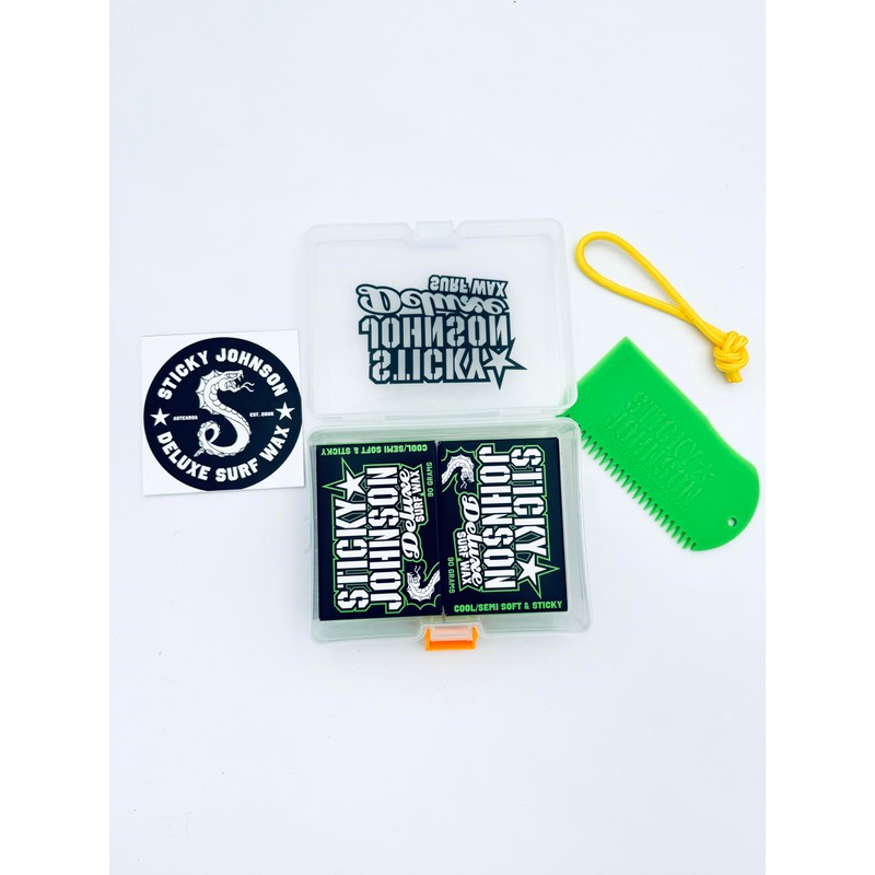 Sticky Johnson Surf Wax Pack – Cool Water Surf Wax