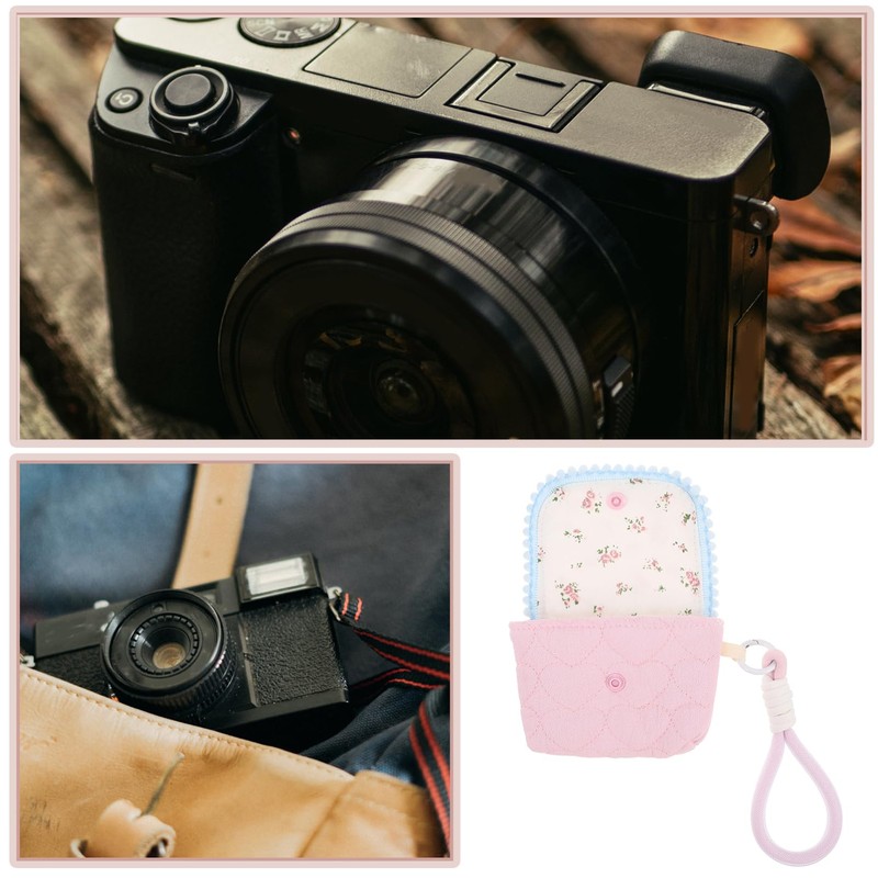 TOVINANNA Digital Camera Case, Small Portable Cotton Carrying & Protective