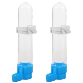 2 Pezzi Abbeveratoio per Uccelli, Distributore Acqua Uccelli, Abbeveratoi per Uccelli da Appendere, Dispenser D'acqua per Gabbie per Uccelli, per Pappagalli, Pappagallini