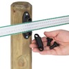 VOSS.farming Electric Fence Corner & Line Insulator for Tape Up