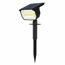 LED Solar Landscape Spotlight for Outdoor Lighting – IP65 Waterproof 3-Mode Garden Light for Yard, Lawn & Walkway
