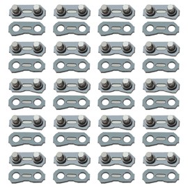 ECSiNG 20 Sets Chainsaw Chain Link Chainsaw Master Link Repair Preset Band Compatible with 825.5cm 1.5mm Chain Fits Chains from 62 to 86 Links