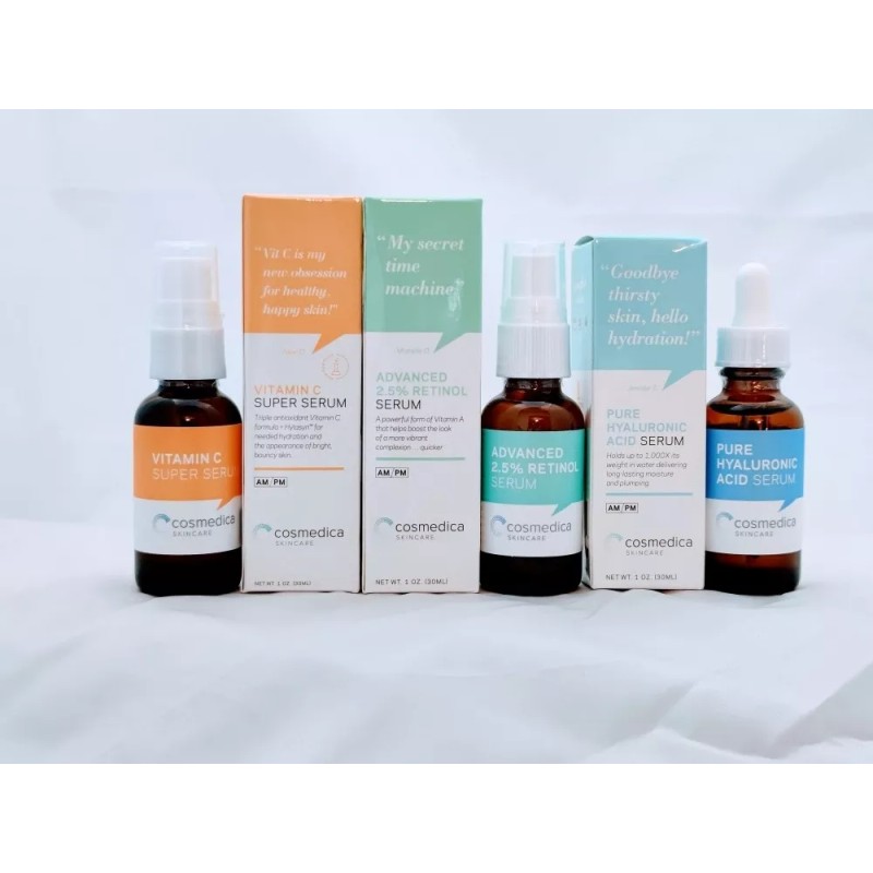 Cosmedica Trio Set Vitamin C Serum Retinol Hialuronico 3pack