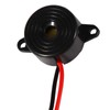 Alarm Buzzer, DC 3 to 24V Piezo Electronic Buzzer Alarm