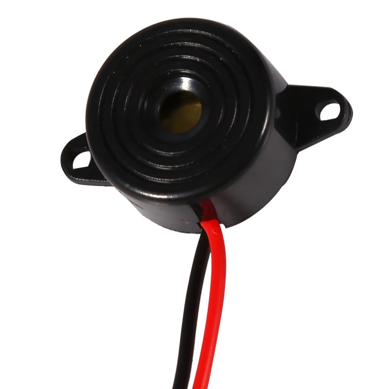 Alarm Buzzer, DC 3 to 24V Piezo Electronic Buzzer Alarm