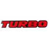 Negues Turbo Emblem, TURBO Turbo Car Emblem Sticker, 1.0 x