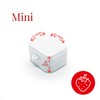 la fraise rouge Mini Music Box Movement with Fabric Voucher,