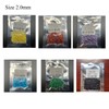 Tiny Small Size Round Brilliant CZ Gemstone Synthetic 1.0-3.0mm Cubic