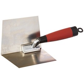 MARSHALLTOWN The Premier Line 23D 4-Inch by 5-Inch Inside Drywall Corner Trowel with DuraSoft Handle by MARSHALLTOWN The Premier Line