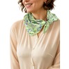 Prettystern 100% Silk Women's Men's Paisley Silk Scarf Summer Silk