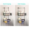 HapiRm Hanging Shower Caddy – For Renters & Small Bathrooms,