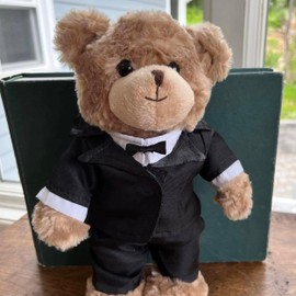 Jolitee Celebration Bear Stuffed Animal Plush Toy (Groom Bear)