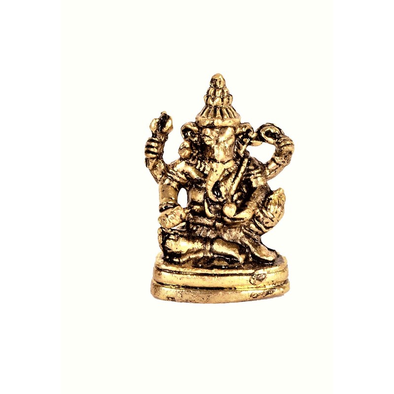 Purpledip Rare Miniature Statue Siddhi Vinayaka Ganesha: Unique Collectible Gift