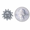 Jim Clift Design Sun Face Lapel Pin - 1 Count