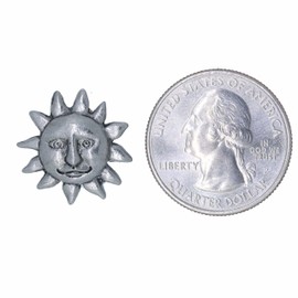 Jim Clift Design Sun Face Lapel Pin - 1 Count