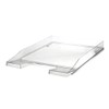 Han Junior Letter Tray A4/C4 Flat, Stable, Stackable, Transparent/Transparent