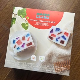 Soap Making Kit - Glycerin & Shea Butter Soap Base, Soap Molds, Dried Flowers, Fragrances, Dye - DIY Craft Kit for Adults & Kids