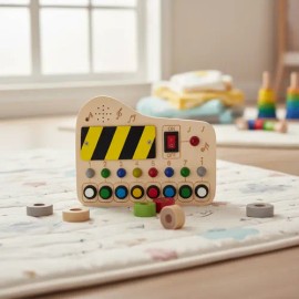 Tablero Musical Led Montessori Para Niños Desarrollo Y Juego                                                                                          