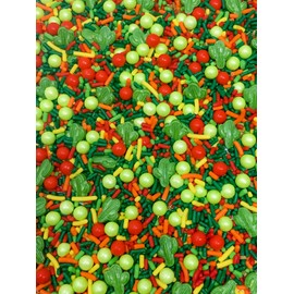 Fiesta Edible Cactus Pearl Confetti Candy Sprinkles Cake Cookie Cupcake IceCream Donut Quins 4oz