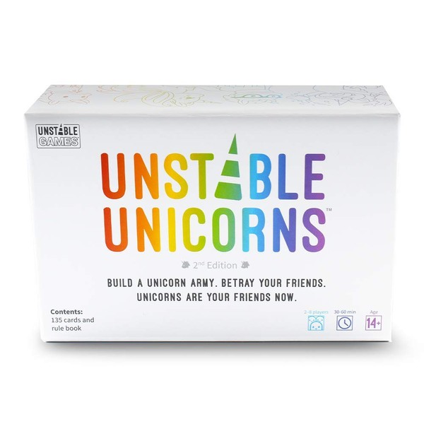 Unstable Unicorns Card Game - A strategic card game and party game for adults & teens